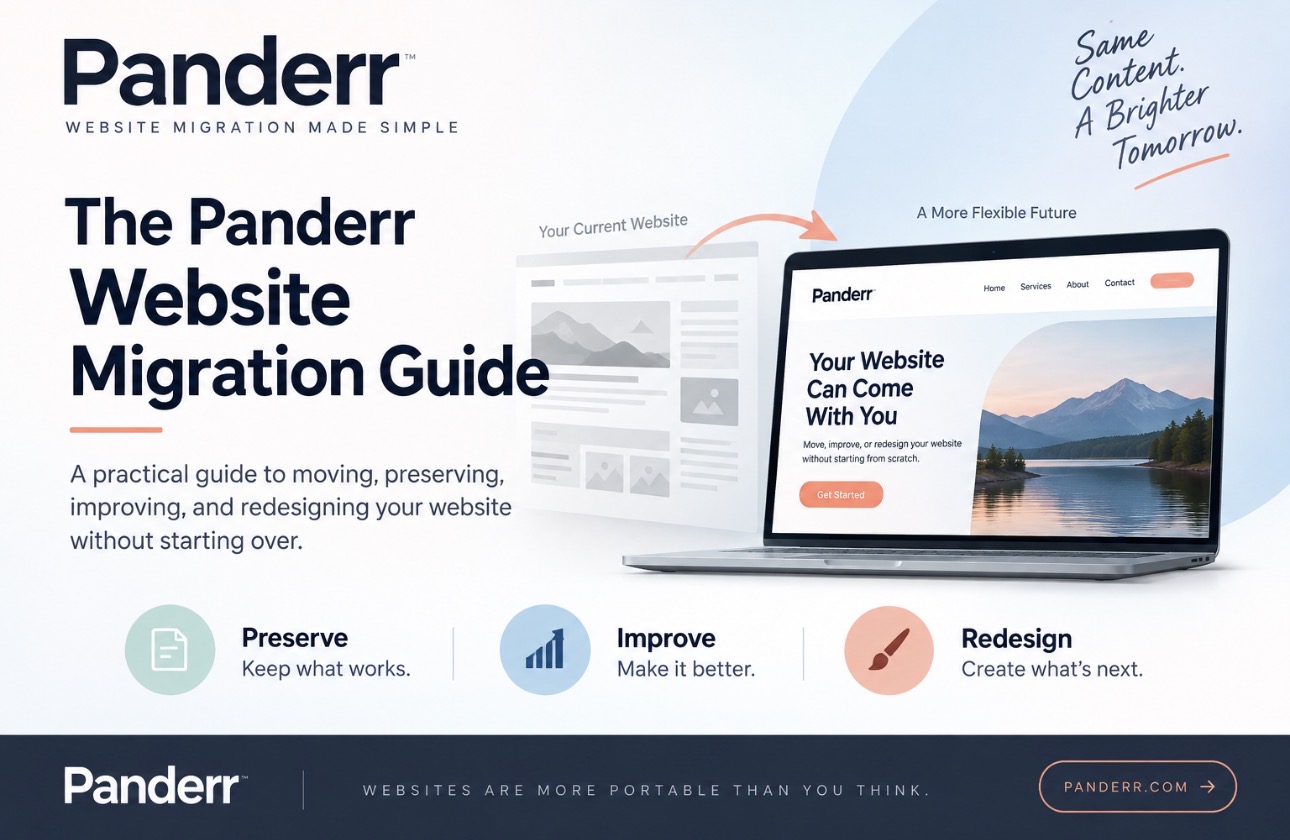 The Panderr Website Migration Guide